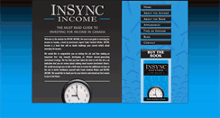 Desktop Screenshot of insyncincome.ca